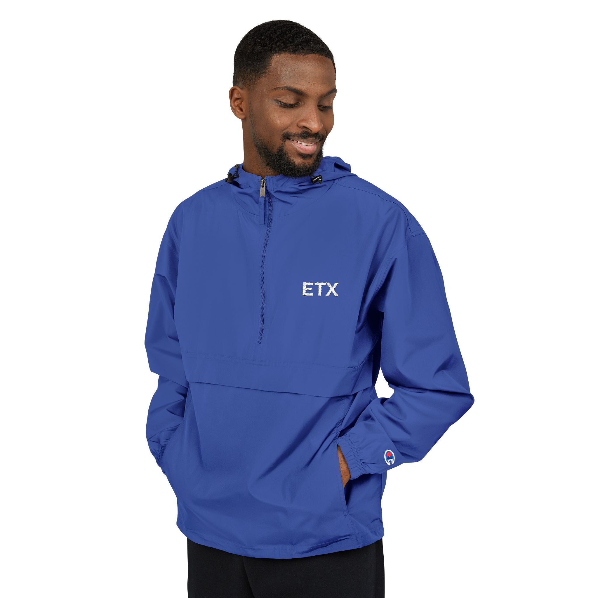 Royal Blue ETX Packable Windbreaker Jacket