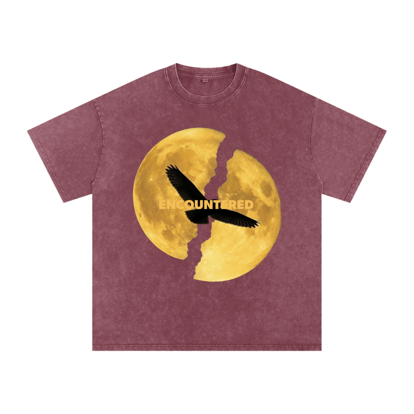 Encountered,Death,of,a,moon,oversized,tees,tops