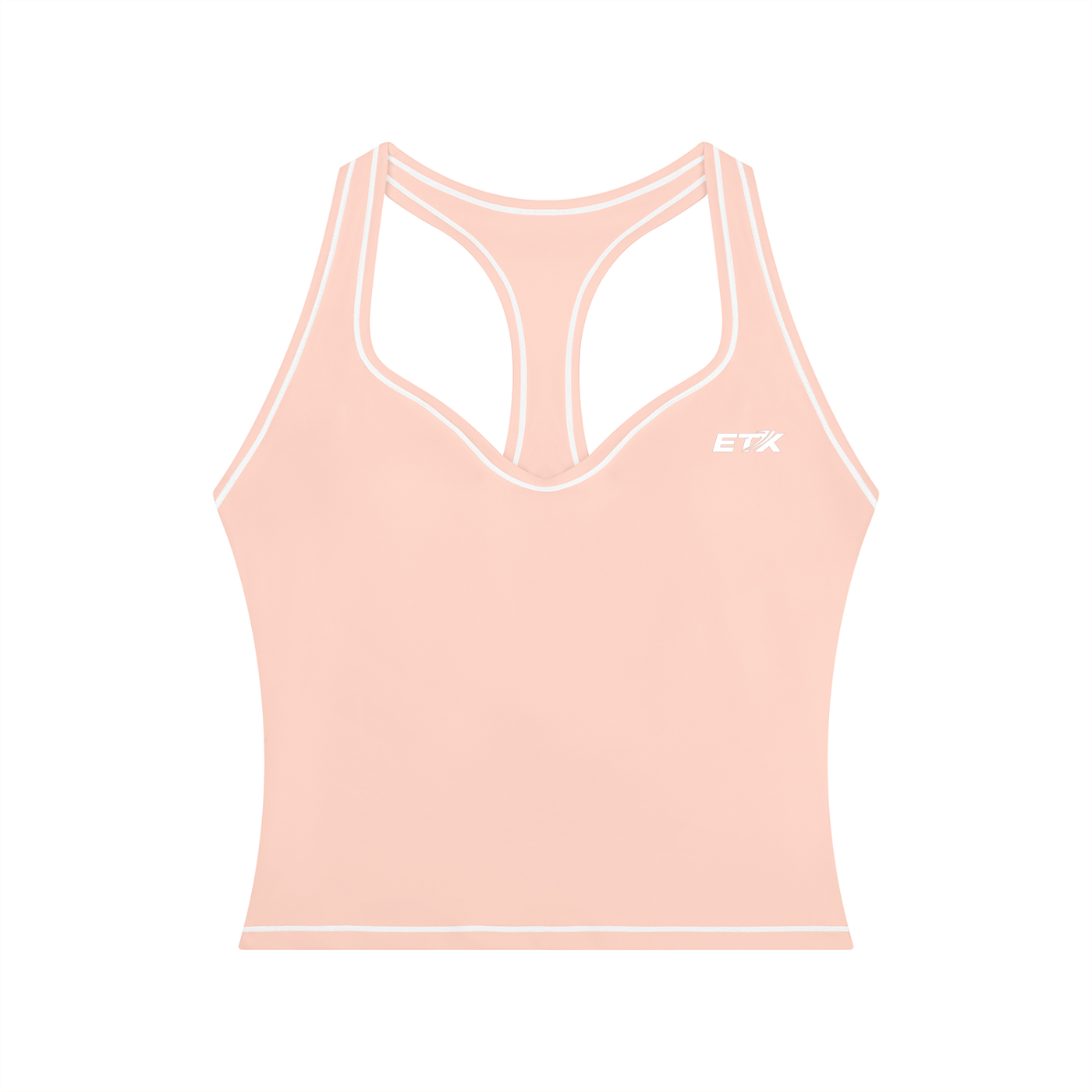 ETX Women's Topstitching Yoga Tank Top