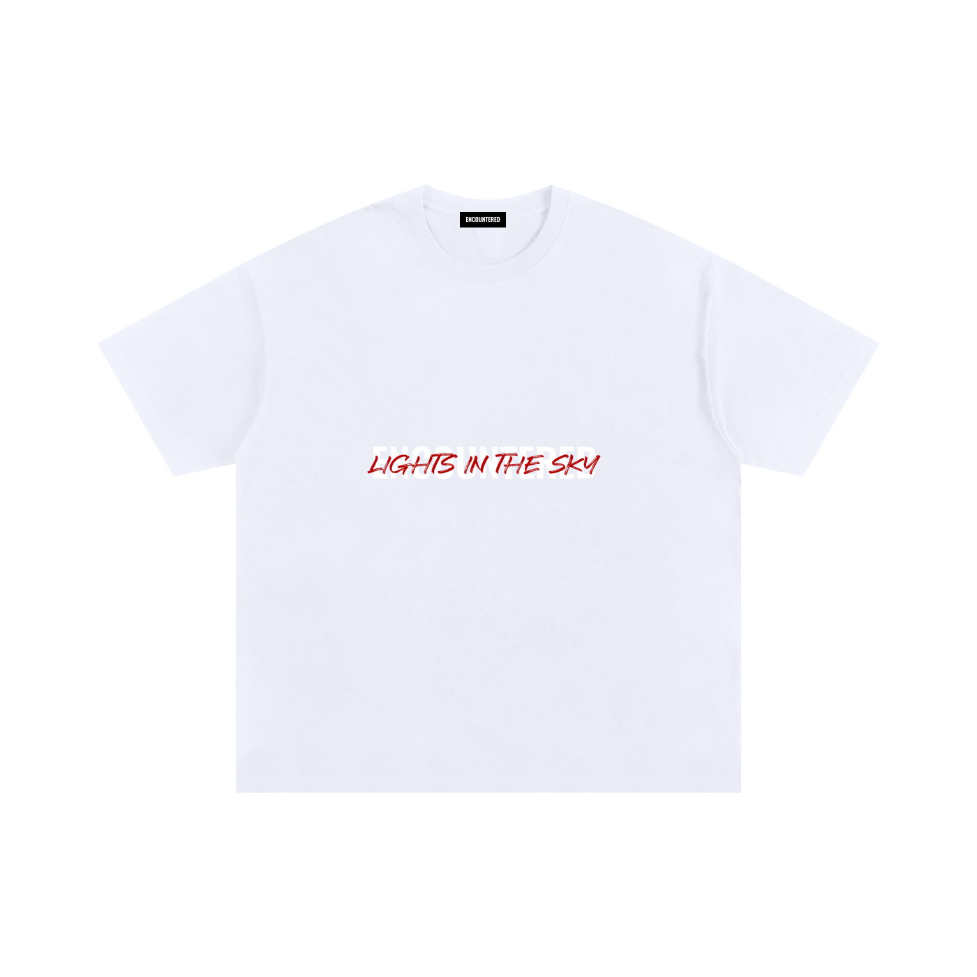 Encountered,oversized,lights,in,the,sky,tees,shirts,tops,summer