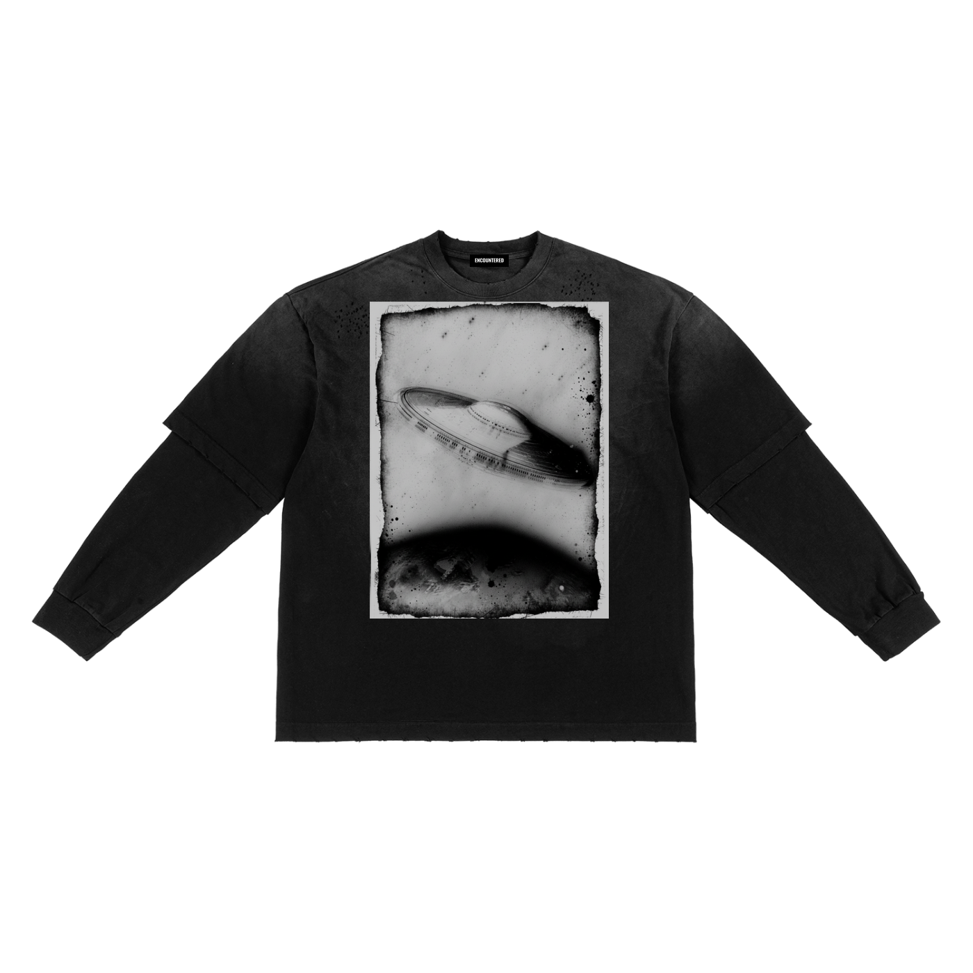 winter,Encountered,ENCOUNTERED,tees,longsleeve,tops,frayed,distressed