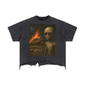 boxy,oversized,hem,tees,tops,death,in,roswell,festival,tee,Encountered,ENCOUNTERED