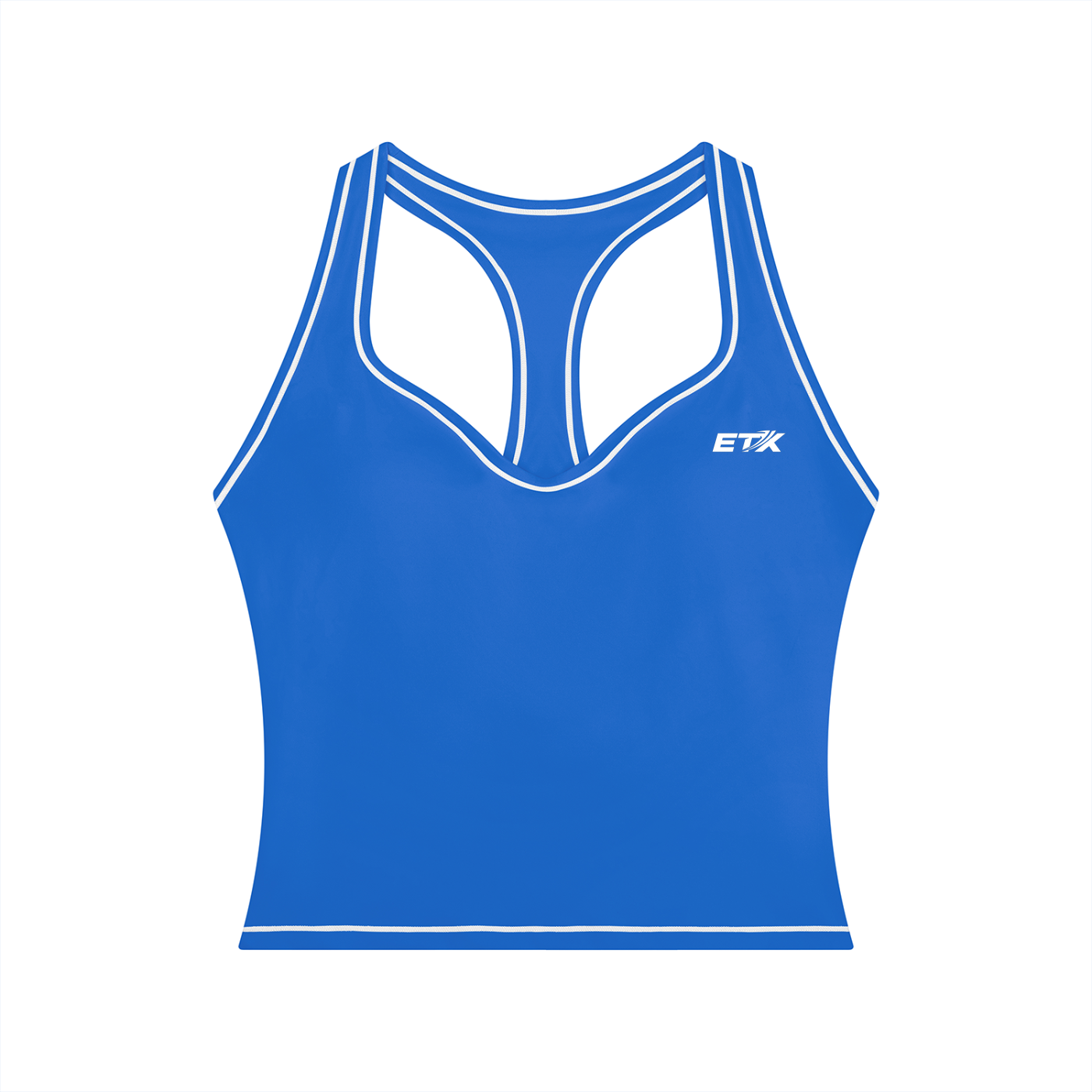 ETX Women's Topstitching Yoga Tank Top