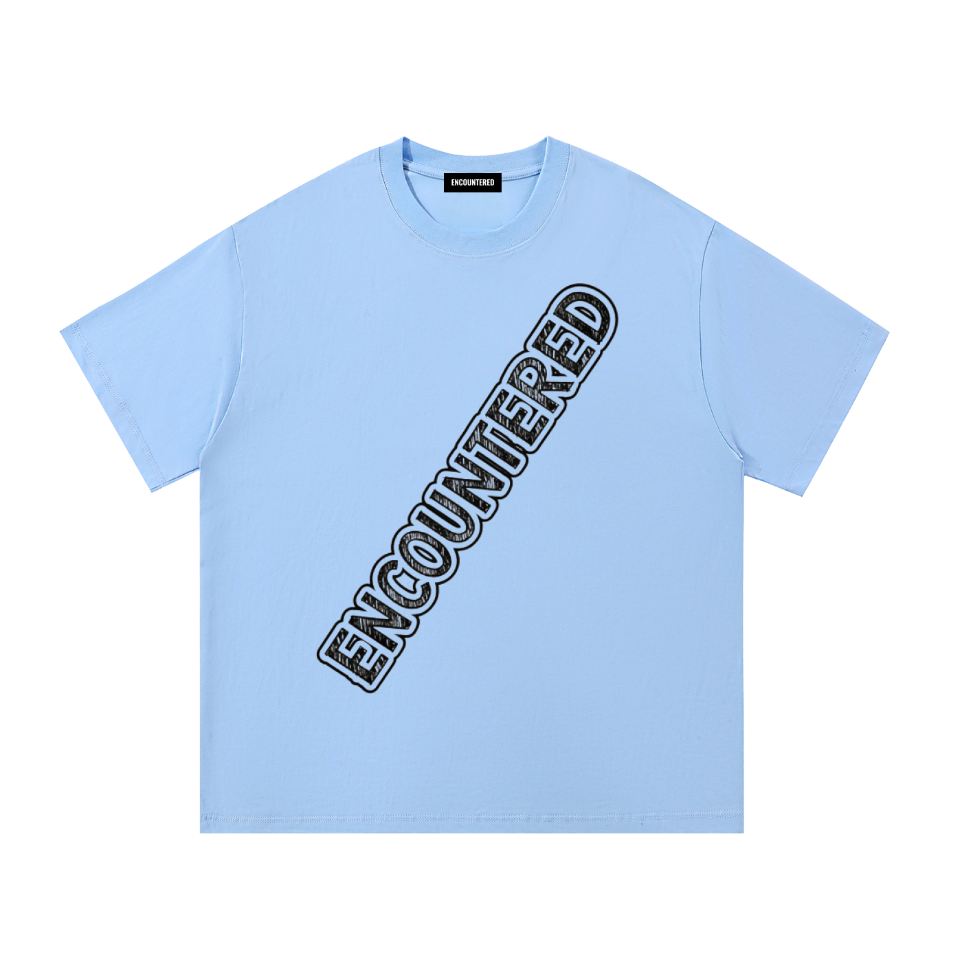 Encountered Sketch Logo Cotton T-Shirt