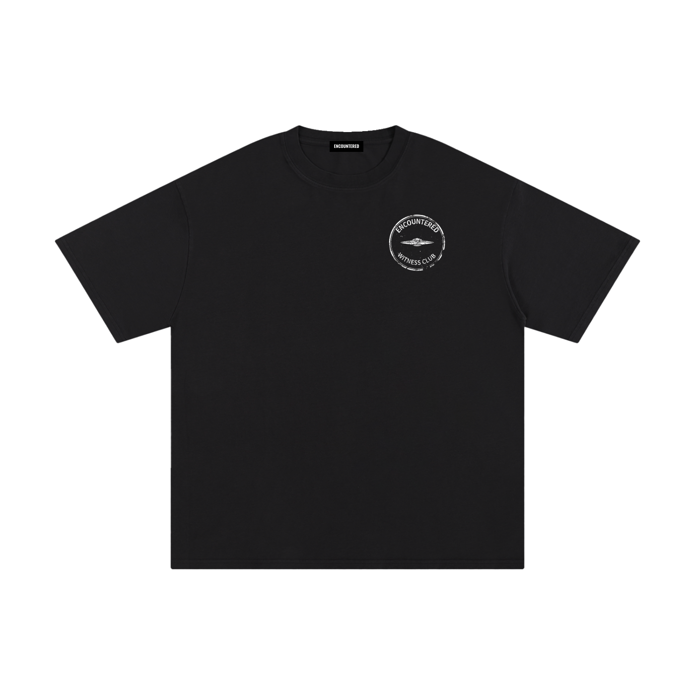 Witness Club Pure Cotton T-Shirt – Black