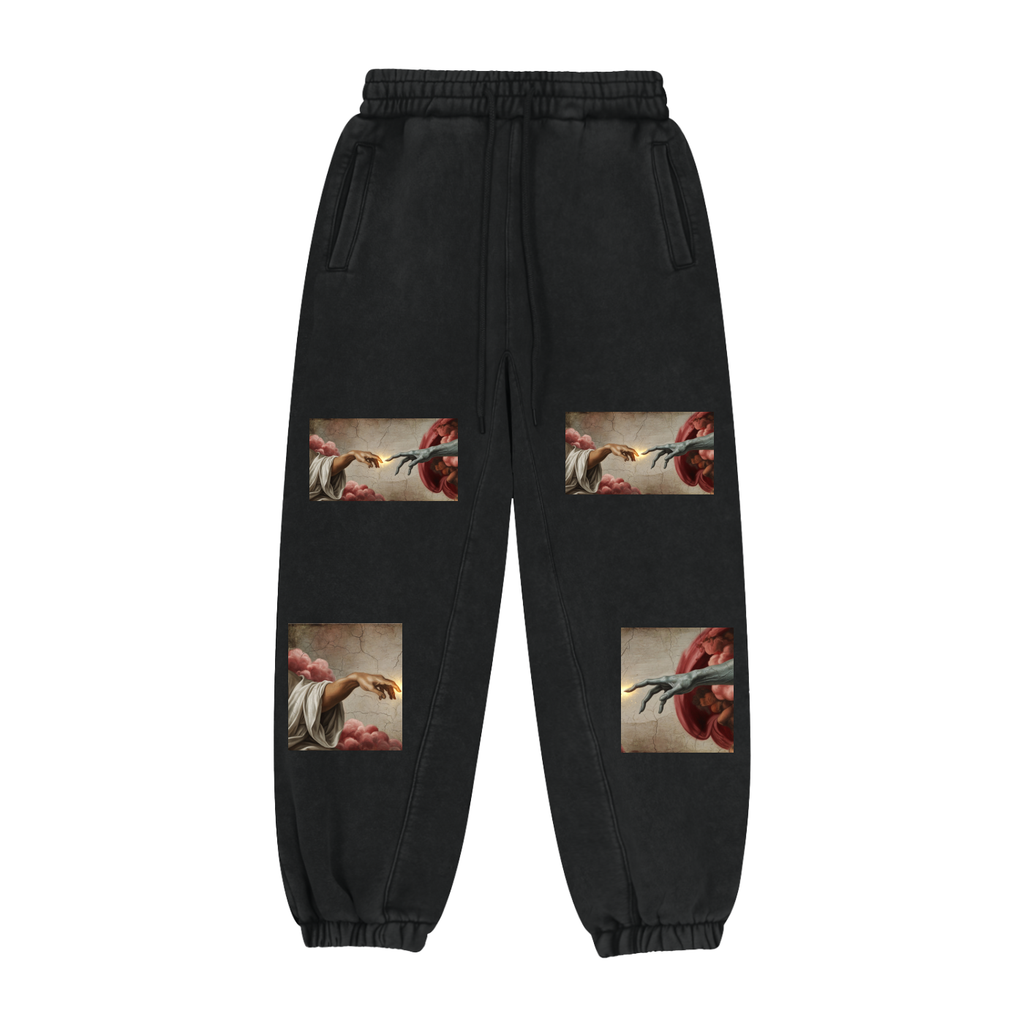 Encountered,pants,bottoms,joggers,fleeced