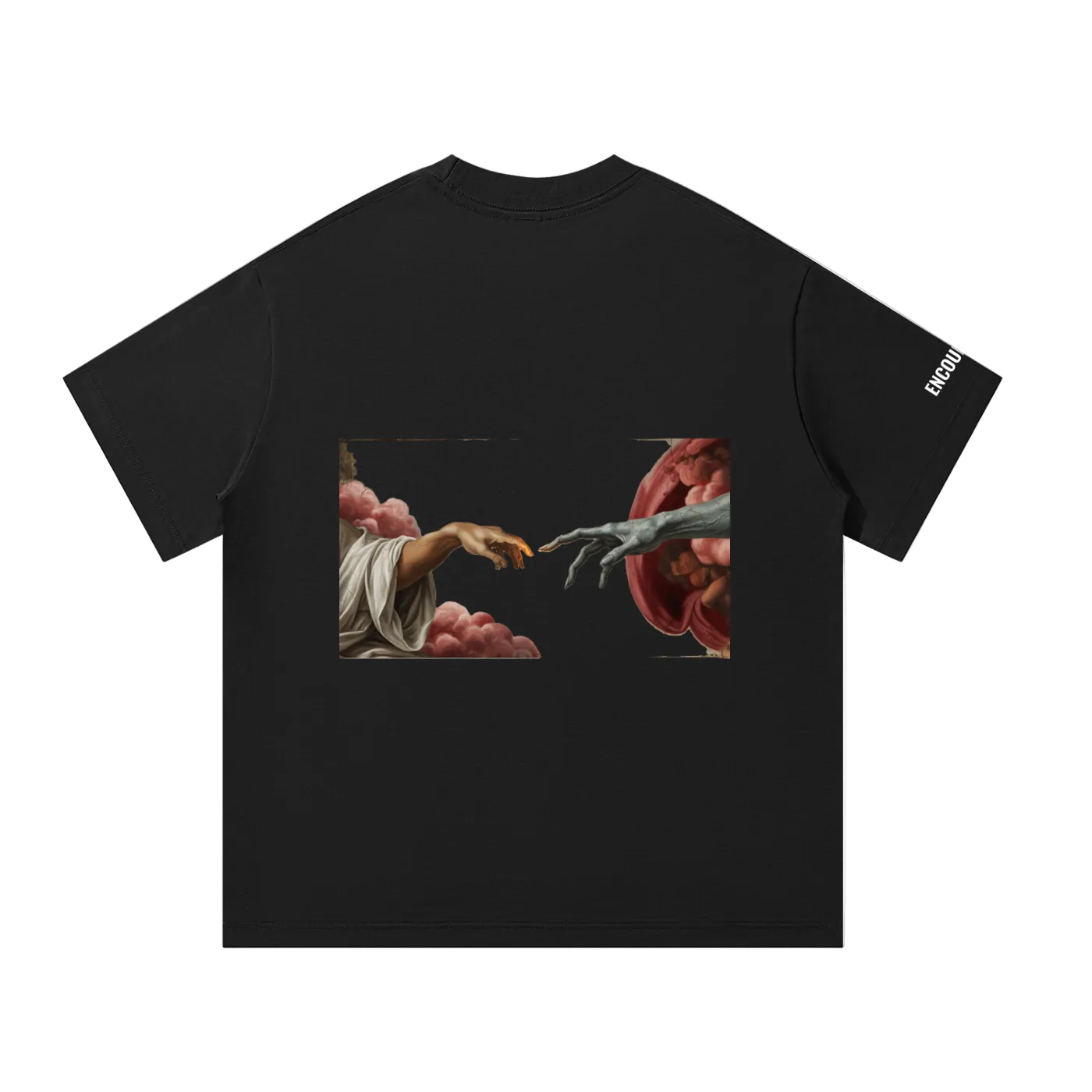 hands,of,god,Encountered,oversized,tees,tops,summer,fall
