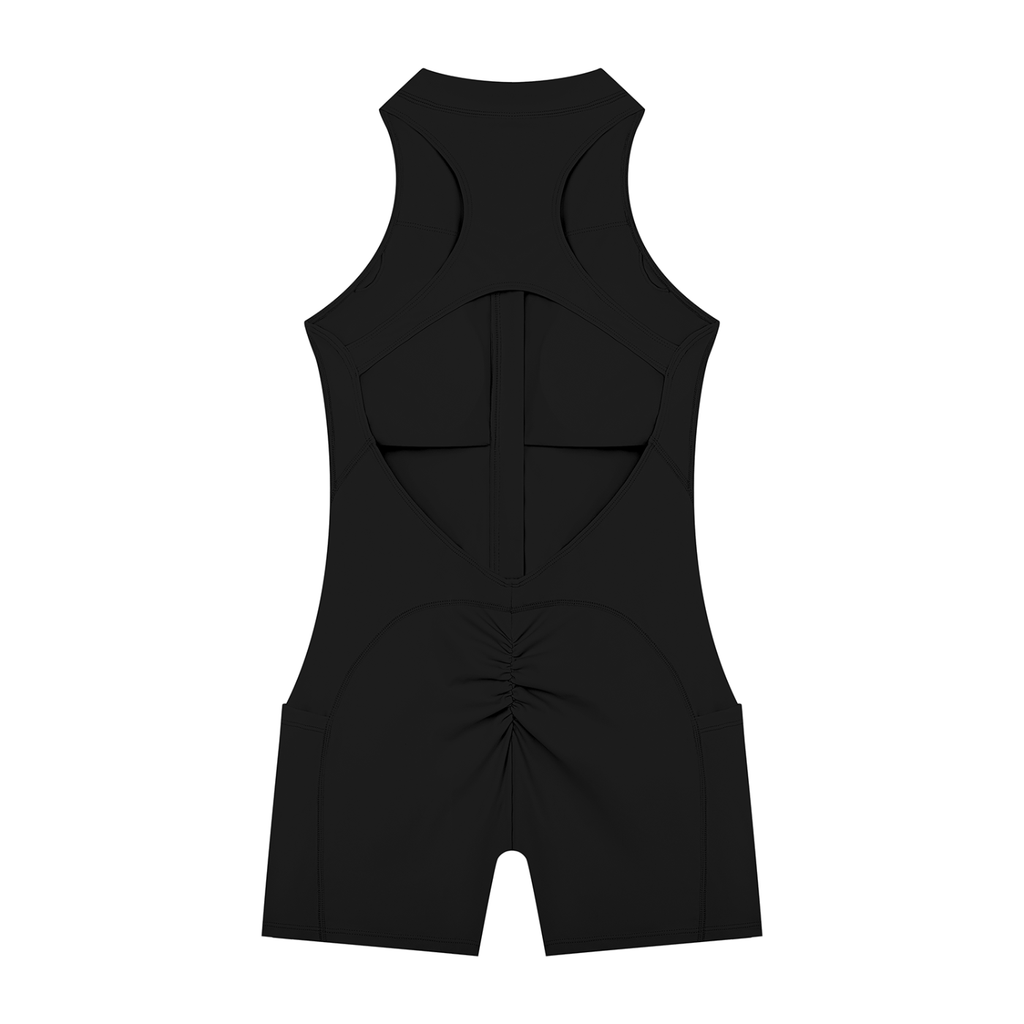 ETX Women’s Quarter-Zip Yoga Romper