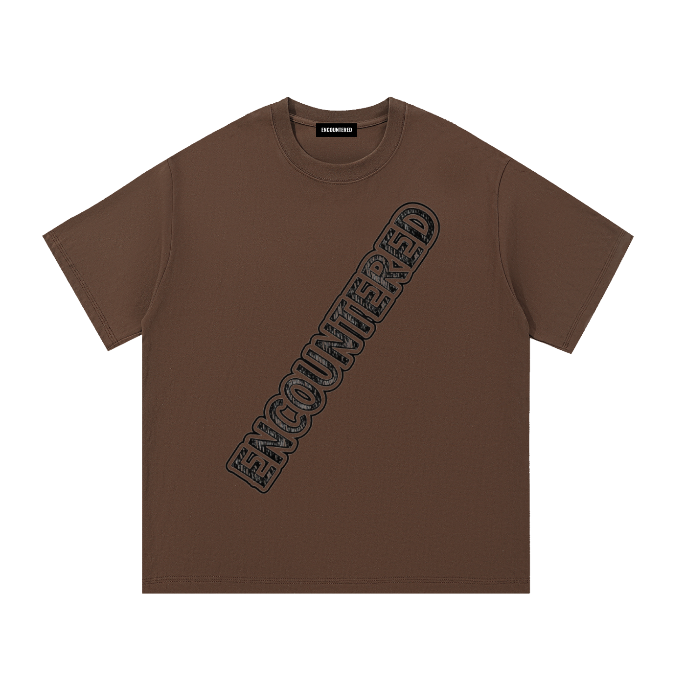Encountered Sketch Logo Cotton T-Shirt