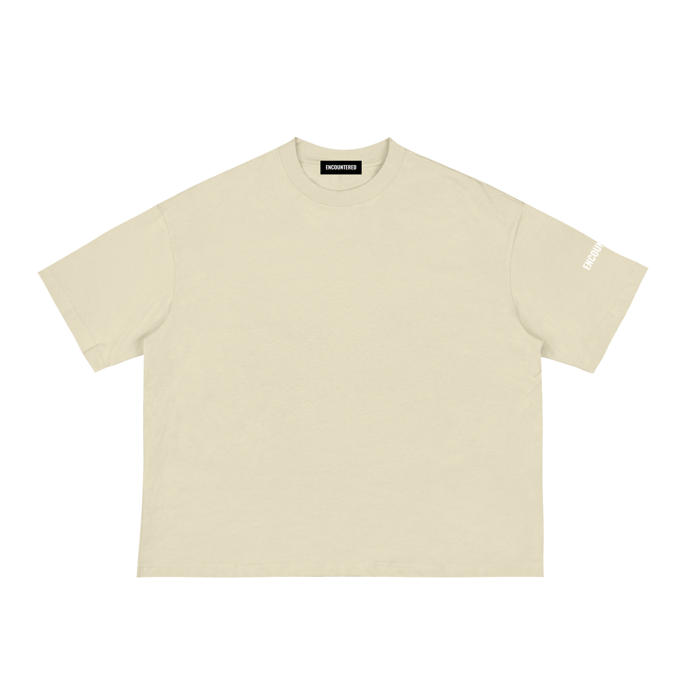 Encountered,Boxy,Tee,tops,classic
