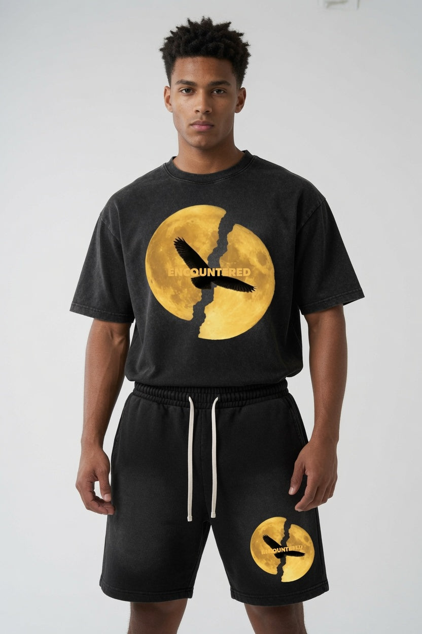 Death Of A Moon Oversized T-Shirt